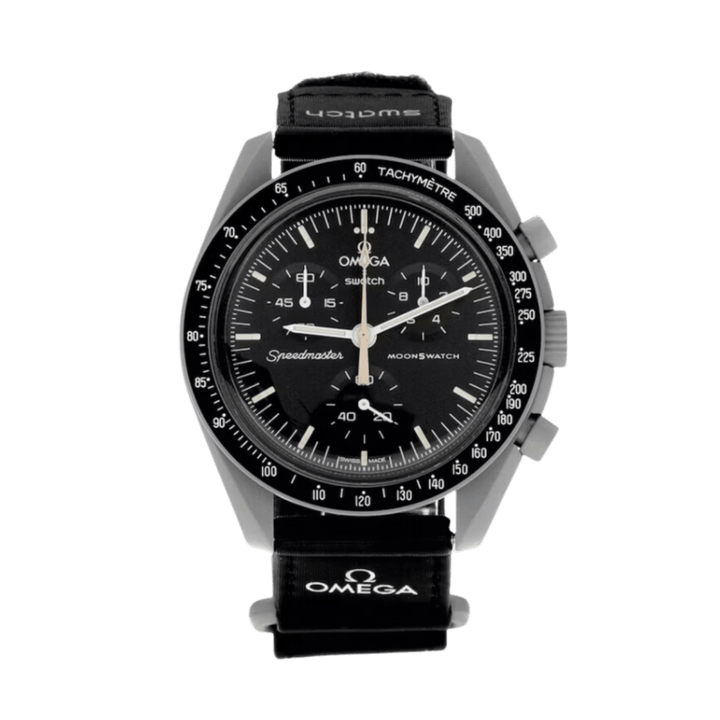 Swatch MoonSwatch Mission to the Moonphase New Moon Snoopy Black