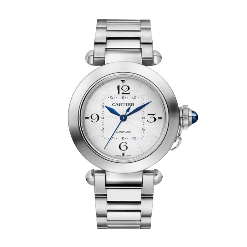 Photo of Pasha de Cartier Steel Silver Dial 35mm