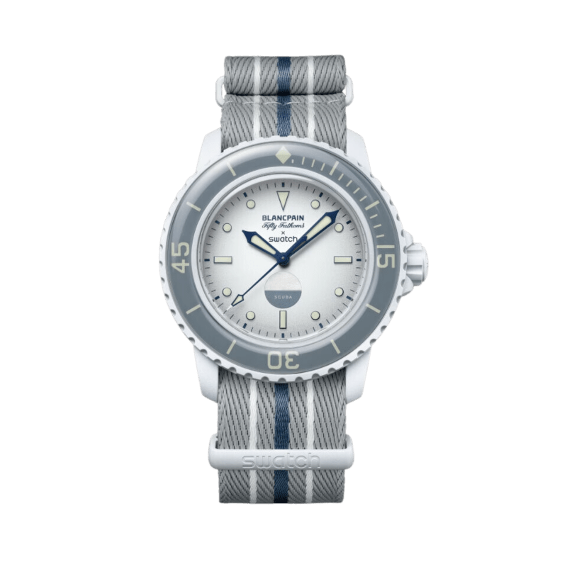 Swatch Fifty Fathoms Blancpain X Swatch Pacific Ocean 42mm
