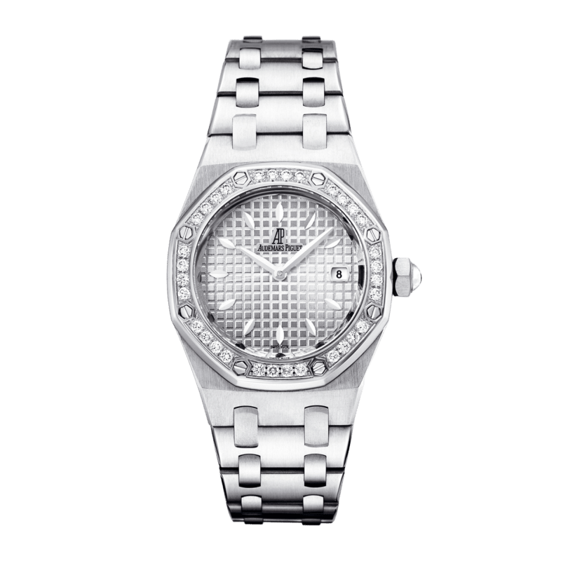 Audemars Piguet Royal Oak Steel Diamond Silver Dial 33mm 67621ST