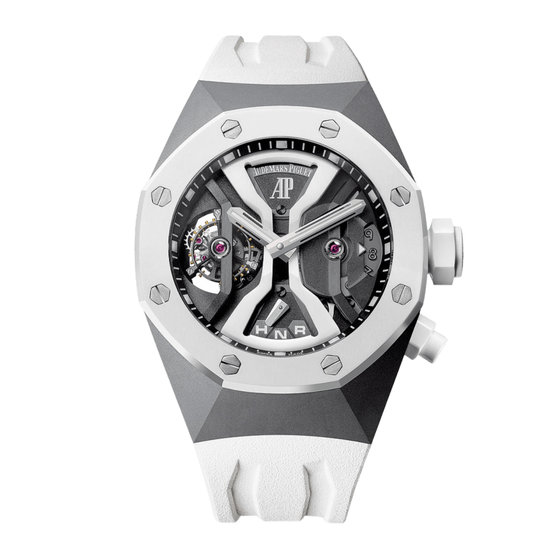 Photo of Royal Oak Concept GMT Tourbillon Titanium Ceramic Skeleton Dial 44mm