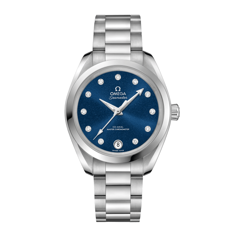 Photo of Aqua Terra Steel Blue Dial 34mm