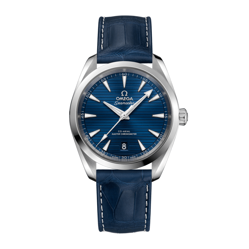 Photo of Aqua Terra Steel Blue Dial 38mm