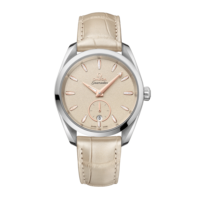Photo of Aqua Terra Small Seconds Steel Beige Dial 38mm
