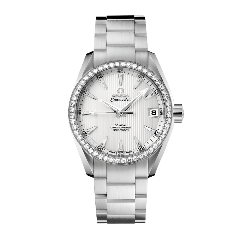 Photo of Aqua Terra White Gold Silver Dial 38mm