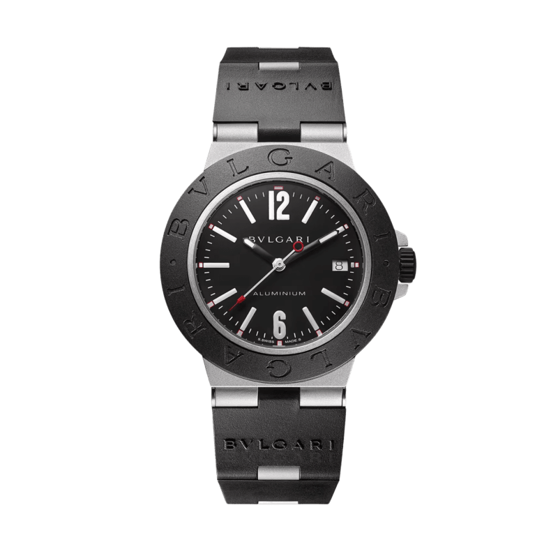 Bulgari Aluminium Chronograph Titanium & Aluminium White Dial 41mm