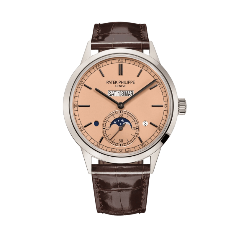 Photo of Grand Complications In-line Perpetual Calendar Platinum Salmon Dial