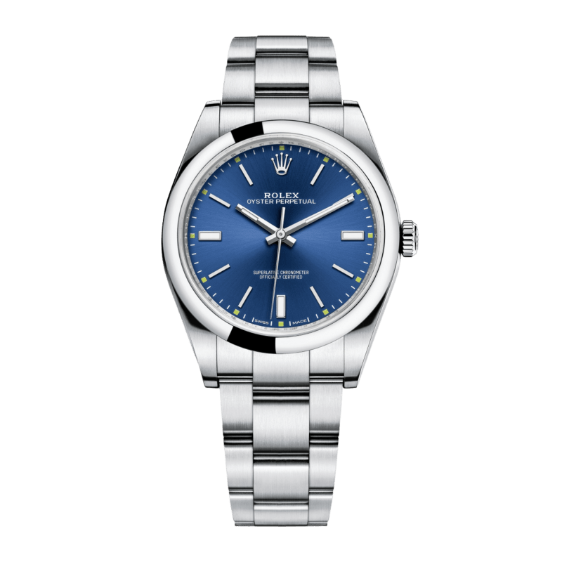 Photo of Oyster Perpetual Steel Blue Dial 39mm