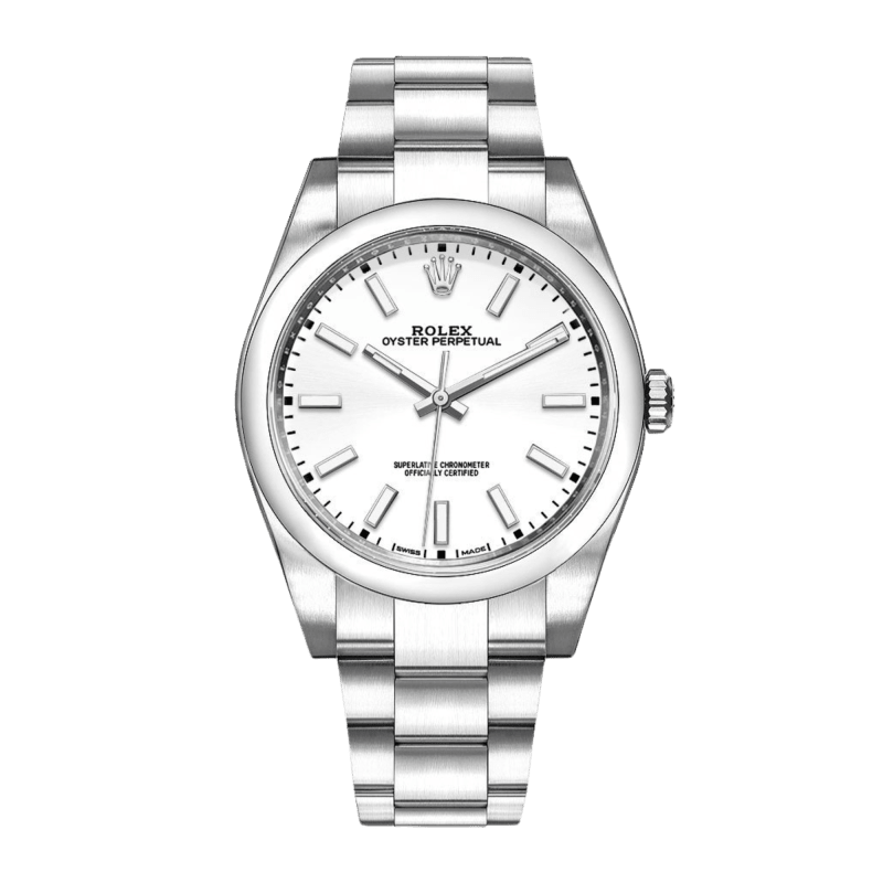 Photo of Oyster Perpetual Steel White Dial 39mm