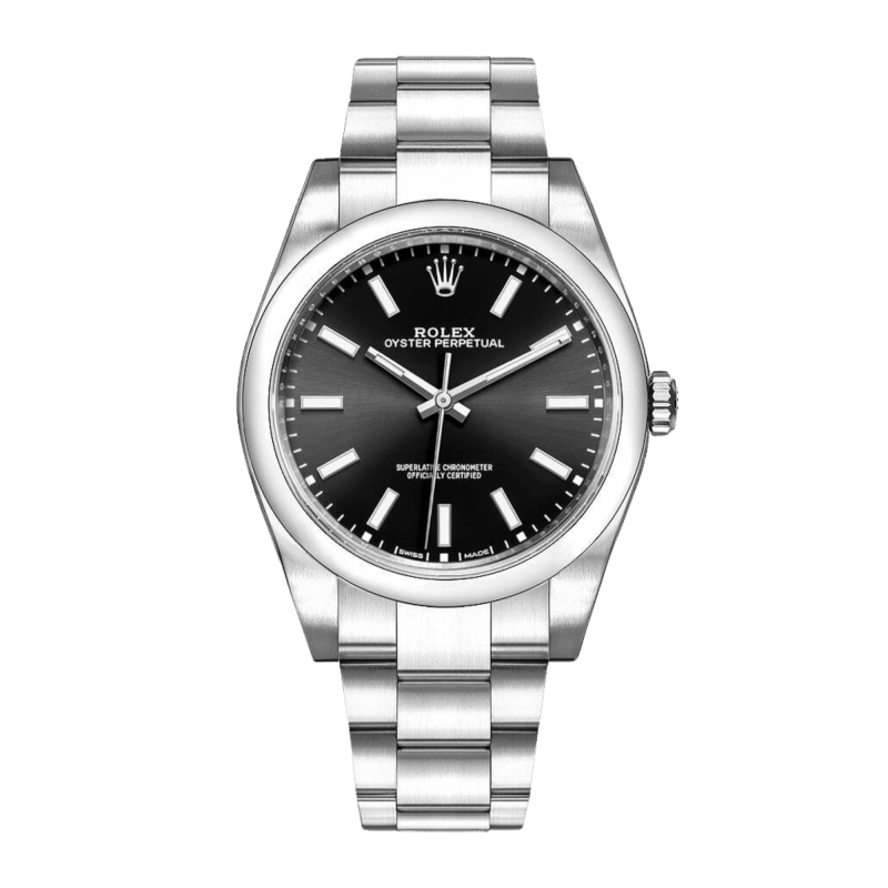 Photo of Oyster Perpetual Steel Black Dial 39mm