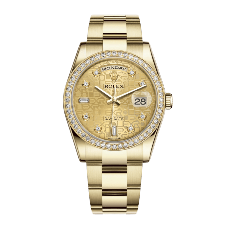 而今 Rolex Day-Date 36 118238, 18K Yellow Gold, Silver Index Dial