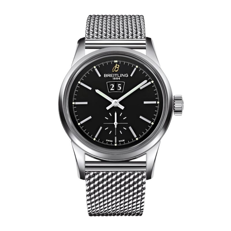 Photo of Transocean Steel Black Dial 38mm