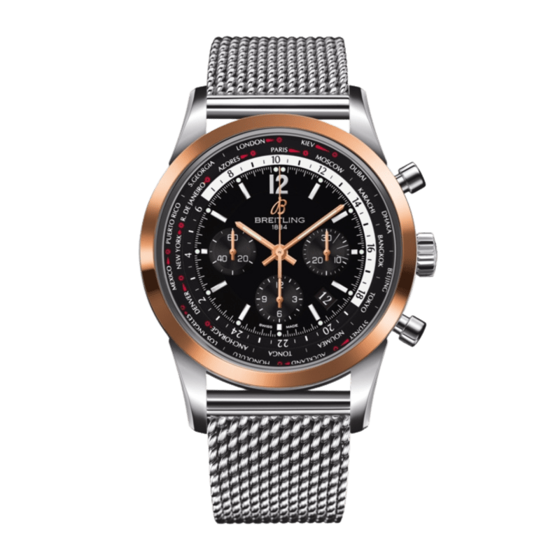Photo of Transocean Chronograph Black Dial 46mm