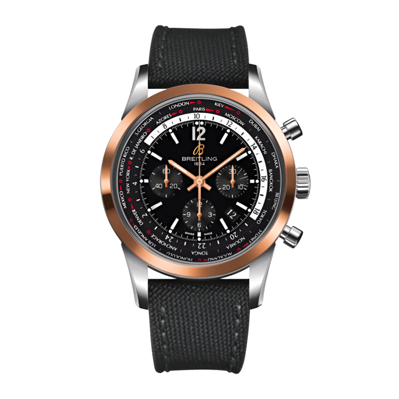 Photo of Transocean Chronograph Black Dial 46mm