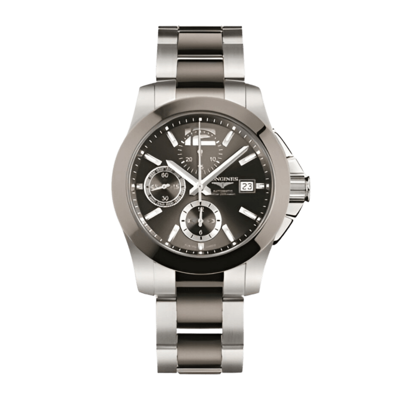Longines Conquest Ceramic Black Dial 41mm L3.657.4.56.7 - Make an