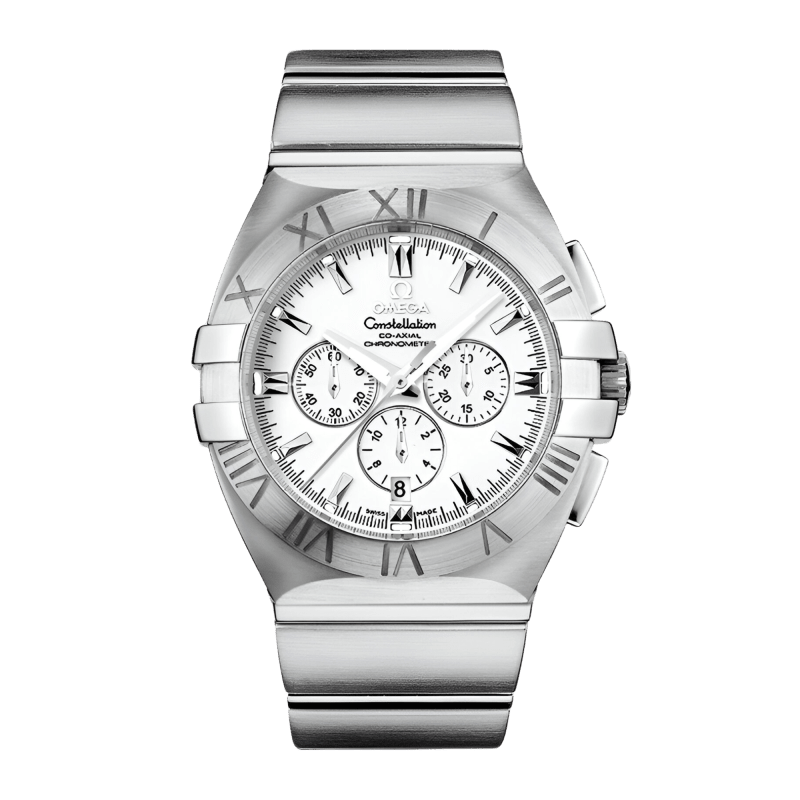 Photo of Constellation Chronograph Double Eagle Steel White Dial 41mm