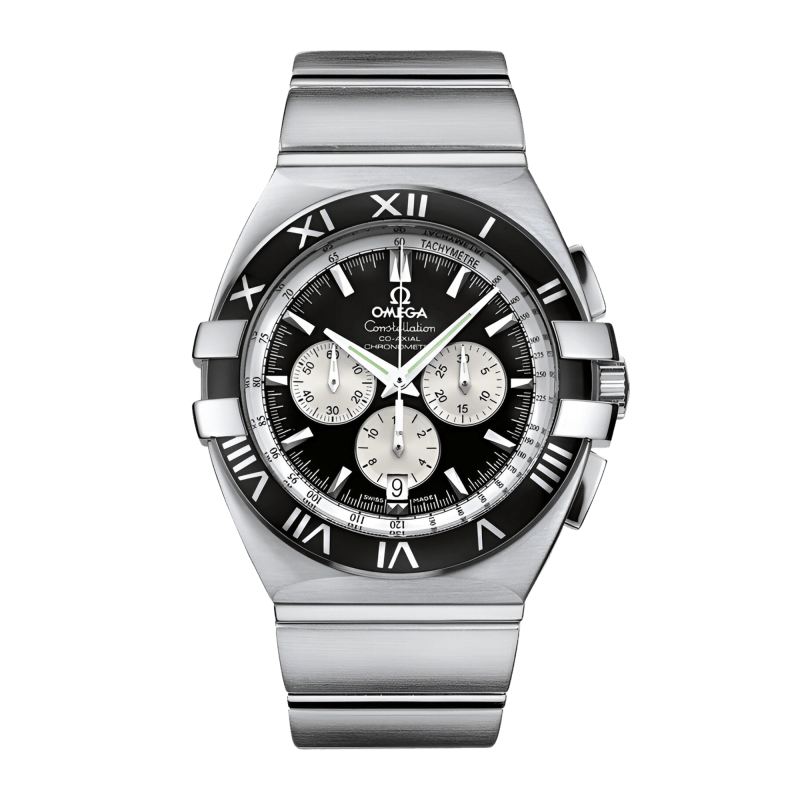Photo of Constellation Chronograph Double Eagle Steel Black Dial 41mm