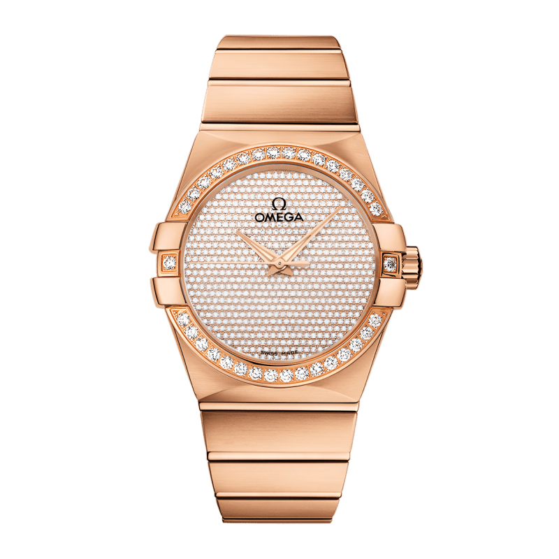 Photo of Constellation Rose Gold Diamond Pave Dial 38mm