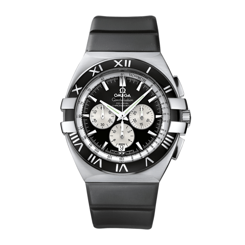 Photo of Constellation Chronograph Double Eagle Steel Black Dial 41mm