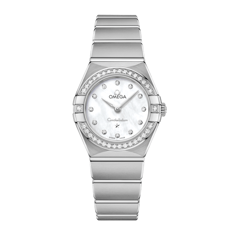 Photo of Constellation Manhattan Quartz Steel Mother of Pearl Dial 25mm