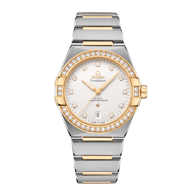 Photo of Constellation Master Chronometer Rose Gold & Steel Silver Dial 39mm