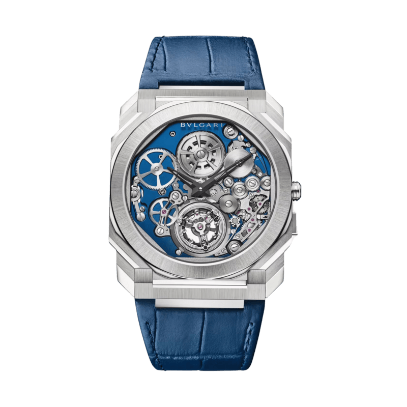 Photo of Octo Finissimo Tourbillon Platinum Skeleton Dial 42mm
