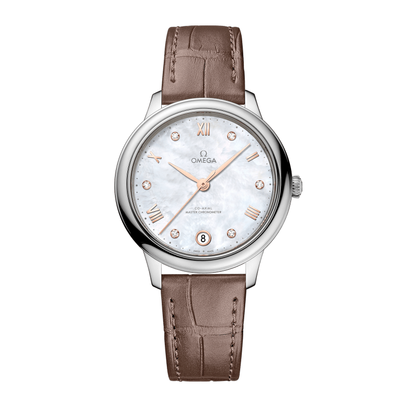 Photo of De Ville Master Chronometer Steel White MOP Dial 34mm