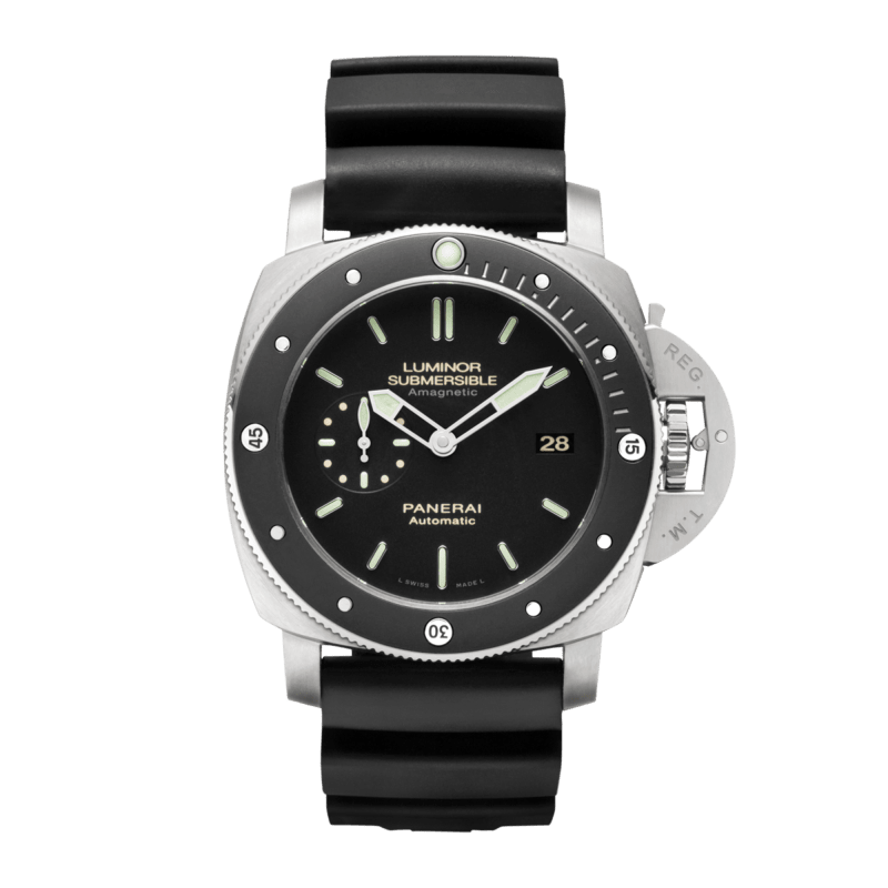 Photo of Submersible 1950 Amagnetic Titanio Black Dial 47mm