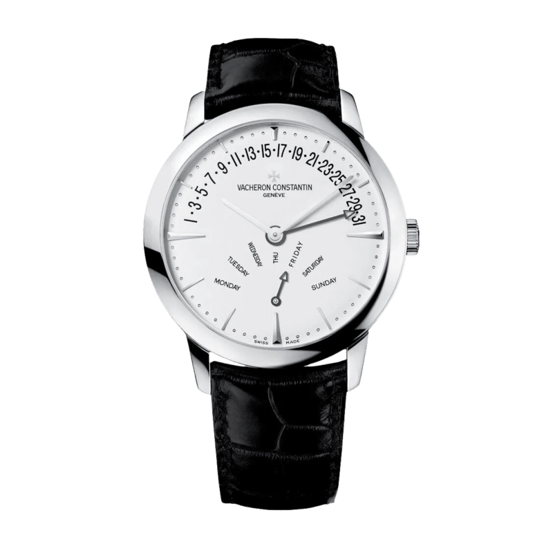 Photo of Patrimony Retrograde Day-Date White Gold Silver Dial 43mm