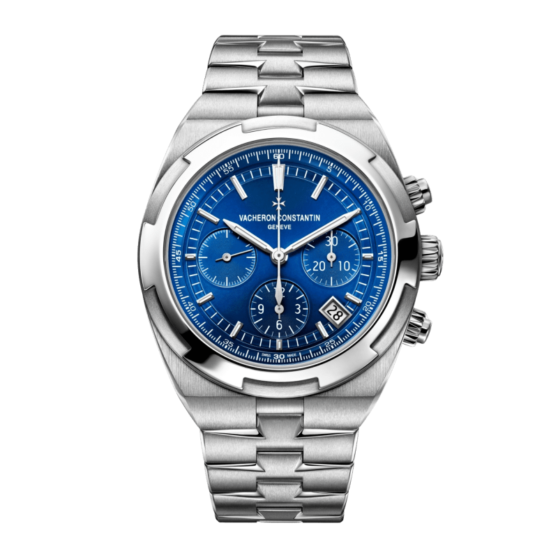 Photo of Overseas Chronograph Steel Blue Dial 43mm