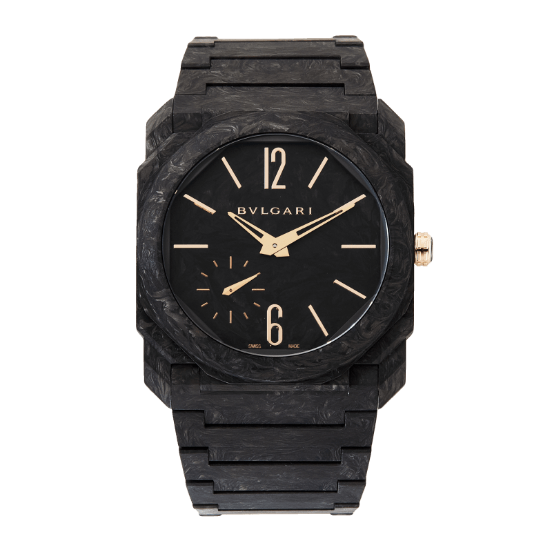 Bulgari Octo Finissimo Perpetual Calendar Carbon Black Dial