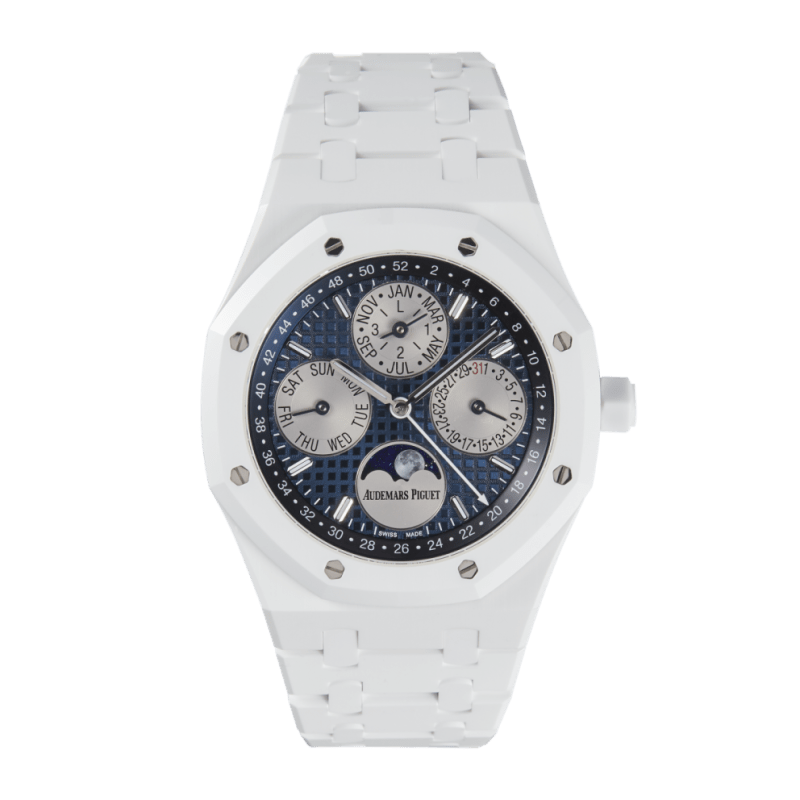 Photo of Royal Oak Perpetual Calendar Ceramic Blue Dial 41mm