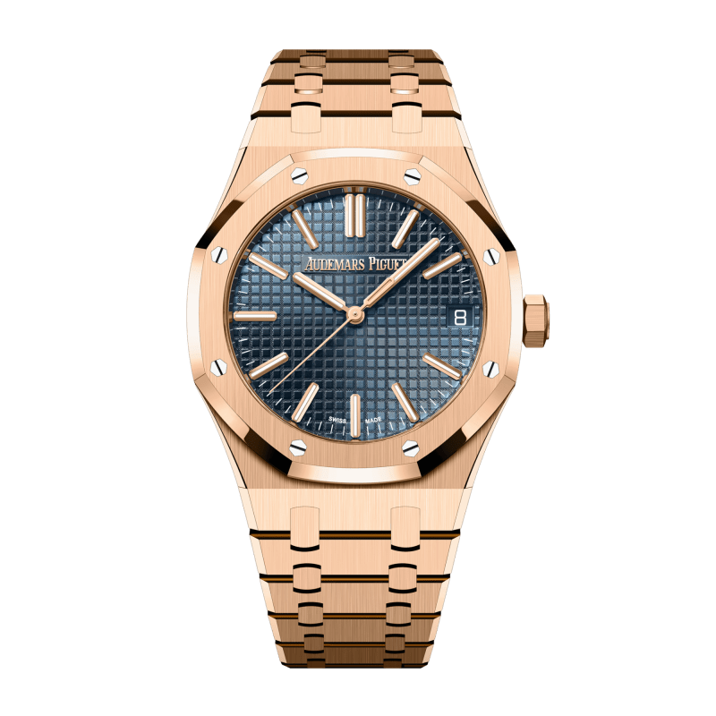 Photo of Royal Oak Selfwinding Rose Gold Blue Dial 41mm