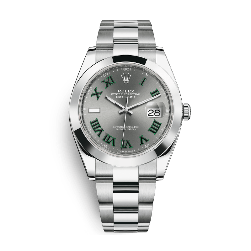 Photo of Datejust "Wimbledon" Steel Grey Dial 41mm