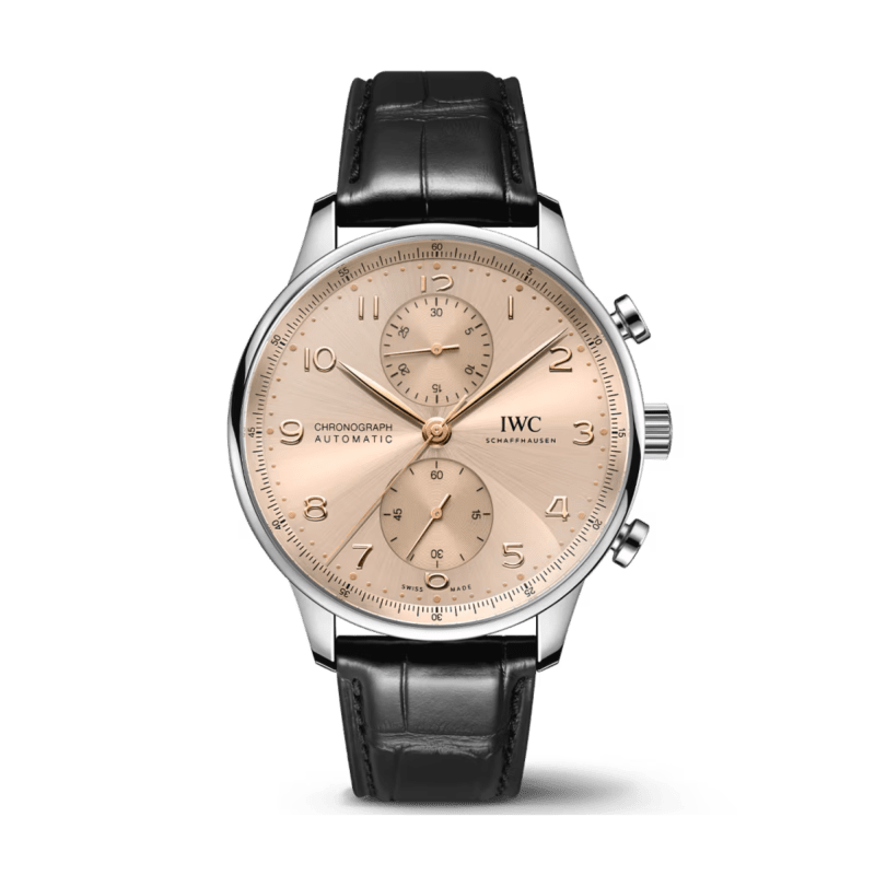 Photo of Portugieser Chronograph Steel Beige Dial 41mm
