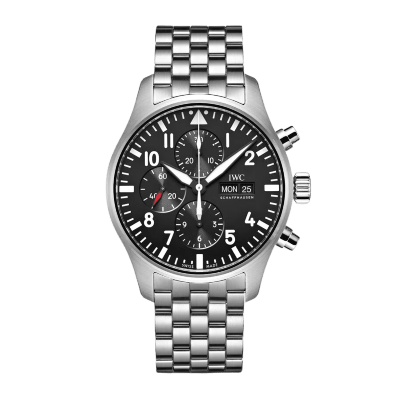 Photo of Pilot Chronograph Steel Black Dial 43mm