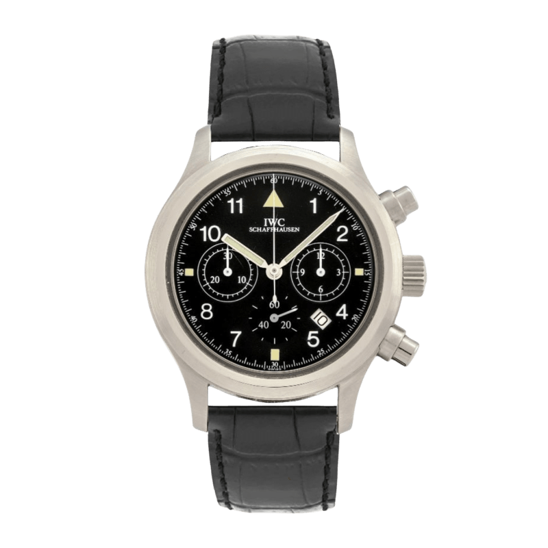 Photo of Pilot Chronograph Mechaquartz Steel Black Dial 36mm