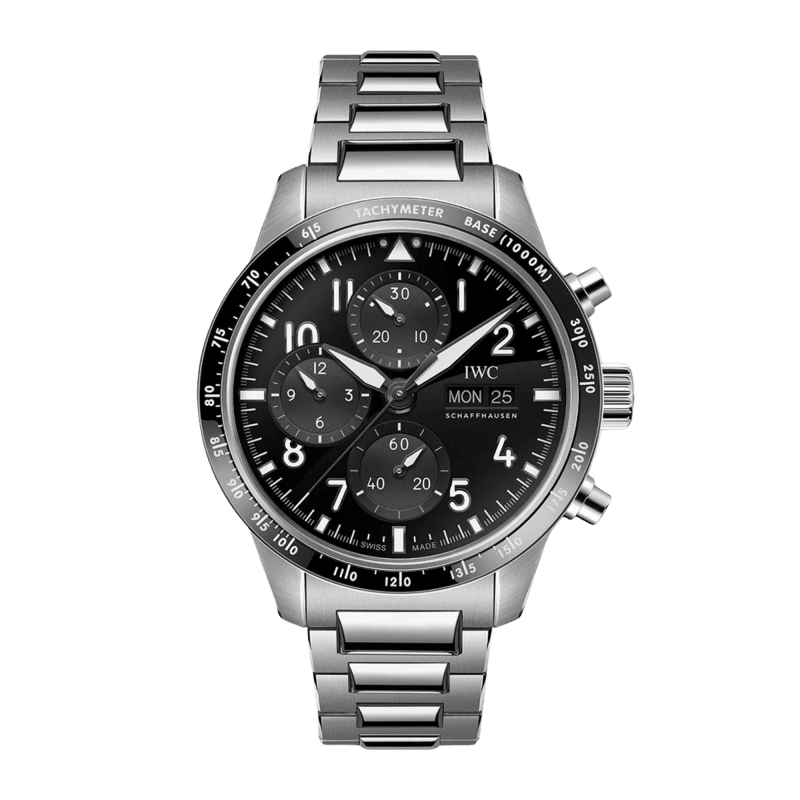 Photo of Pilot's Watch Performance Chronograph AMG Titanium Black Dial 41mm