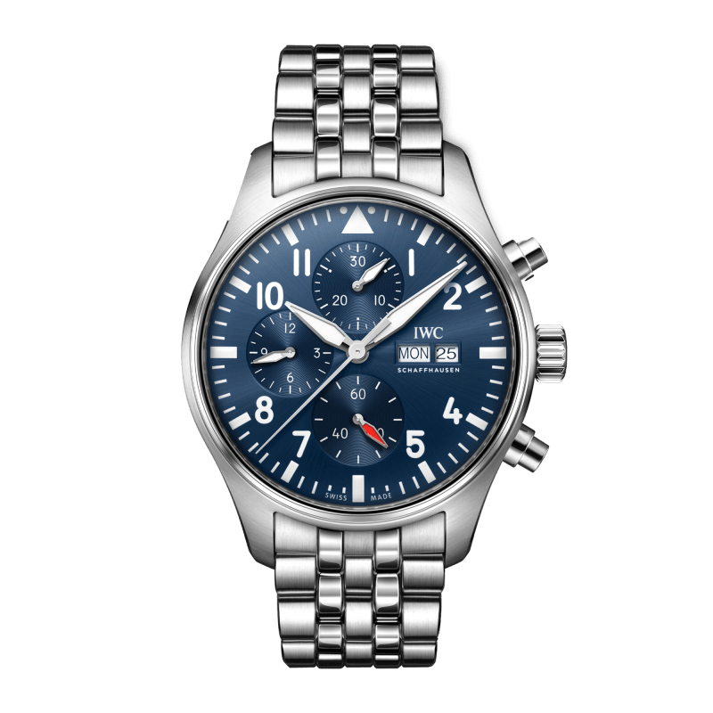 Photo of Pilot's Watch Chronograph Steel Blue Dial 43mm
