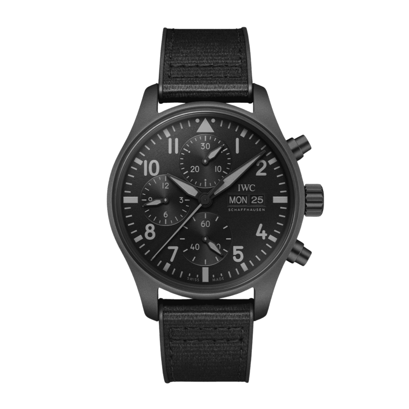 Photo of Pilot's Watch Chronograph Top Gun Ceratanium Black Dial 41mm