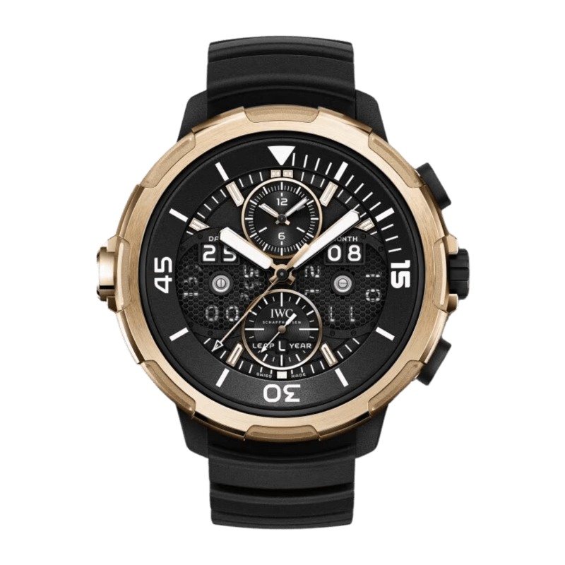 Photo of Aquatimer Perpetual Calendar Titanium Rose Gold Black Dial 49mm