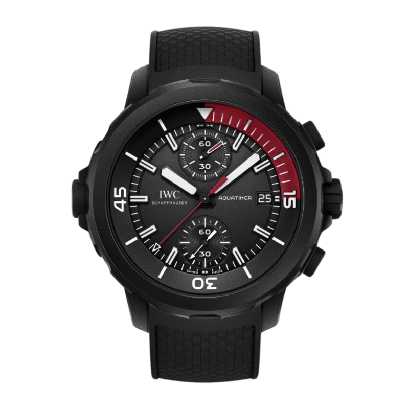 Photo of Aquatimer Chronograph Edition La Cumbre Volcano Steel Black Dial 44mm