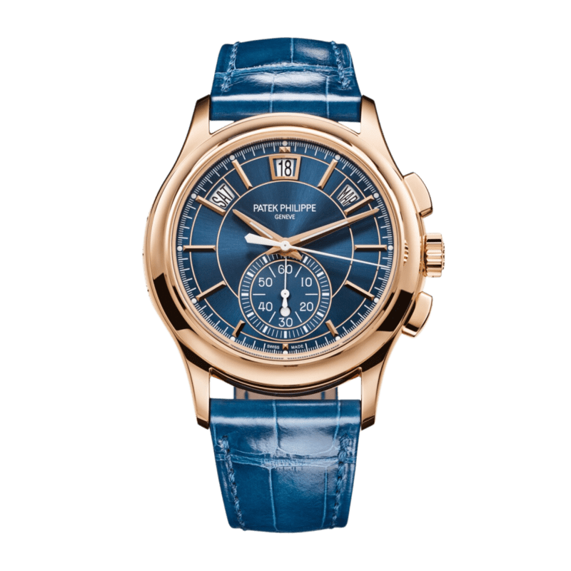 Patek Philippe Complications Annual Calendar White Gold Blue Dial