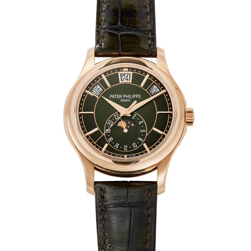 Photo of Annual Calendar Rose Gold Green Dial 40mm