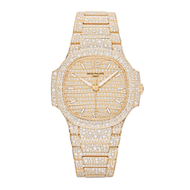 Photo of Nautilus Rose Gold Diamond Pave Dial 35mm
