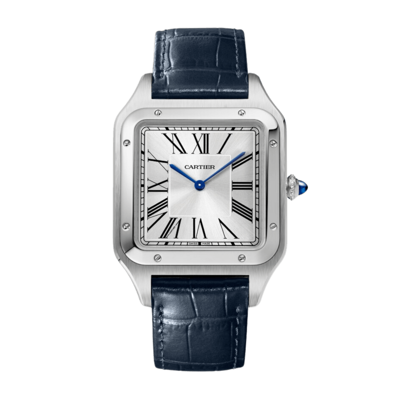 Photo of Santos-Dumont Steel Silver Dial 33mm