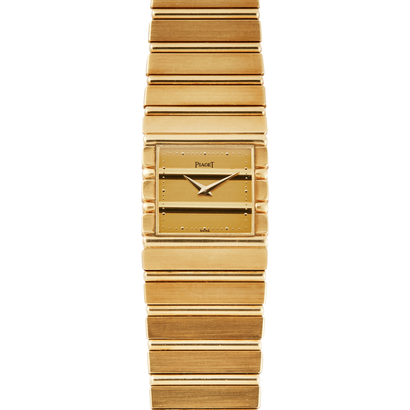 Photo of Vintage Polo Quartz Yellow Gold Gold Dial 25mm