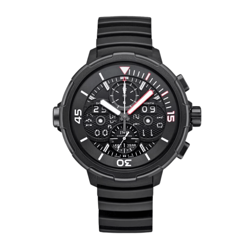 Photo of Aquatimer Flyback Chronograph 50 Years Aquatimer Ceratanium Black 49mm