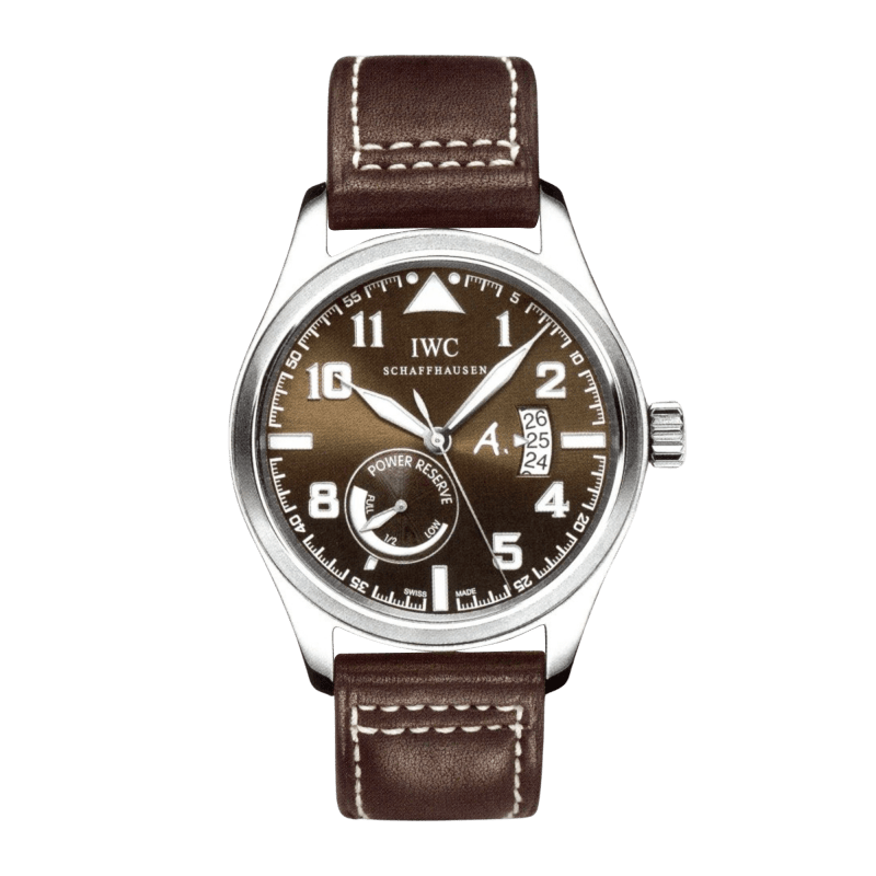 Photo of Pilot Power Reserve Indicator Antoine De Saint Exupery Platinum Silver 44mm