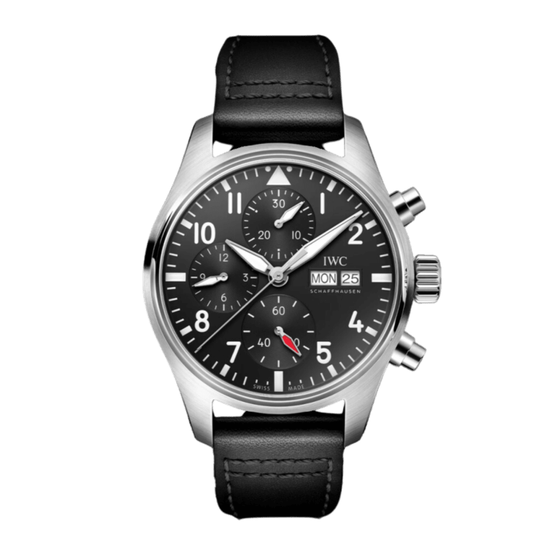 Photo of Pilot's Watch Chronograph Steel Black Dial 41mm